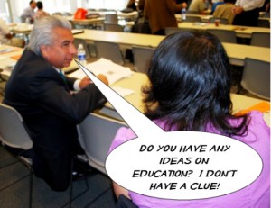 Amezcua is clueless on education