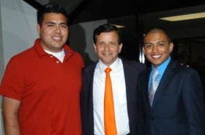 Richard Santana, Miguel Pulido and Alex Flores