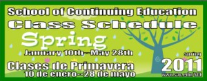 SAC Spring Classes