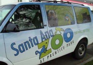 santa ana zoo car