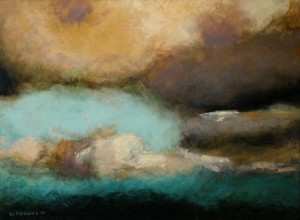 Storm Over Three Arch Bay, Walter Holland