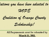 Hope Coalition Scholarship