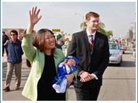 Janet Nguyen and Baby Tommy