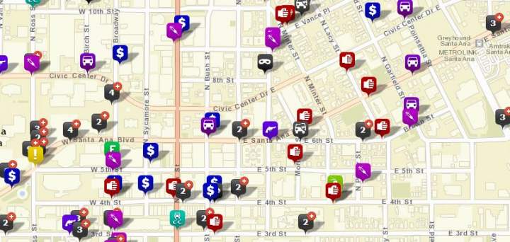 Crime in DTSA from July 1 to August 17, 2014