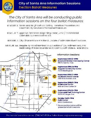 santa ana city measure meetings downtown orange county