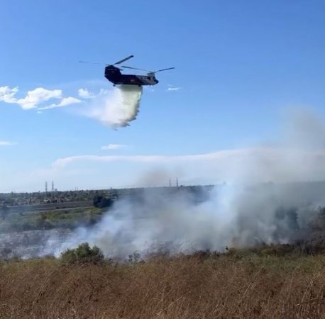 The Brush Fire At Talbert Park In Costa Mesa Has Been Contained New