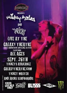 Mickey Avalon and the Pricks at the Galaxy Theatre