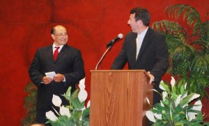 Lou Correa and Hector De La Torre