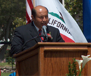 Lou Correa speaking