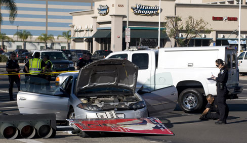 Sign twirler hit at the City Place