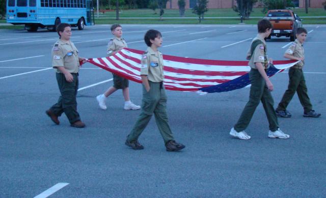 Boy Scouts, Veterans Day