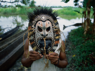 New Guinea Masks at the Bowers