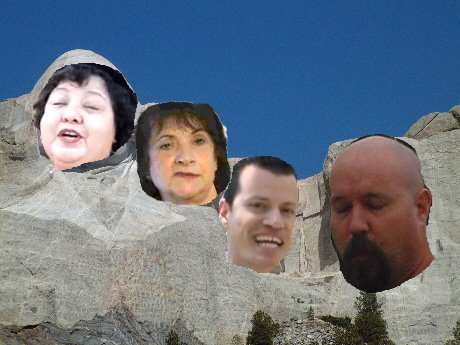 Mt. Rushmore of Hate