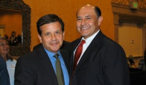 Miguel Pulido and Lou Correa