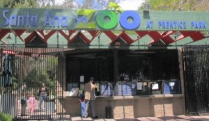 Santa Ana Zoo Entrance