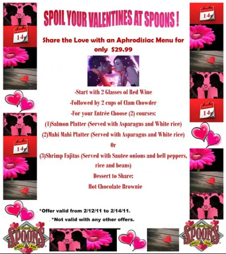 Valentine s Day specials at Santa Ana best restaurants New Santa Ana