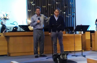 Pastor Andy Quient and Pastor Dave Gibbons