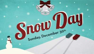 Calvary Church Snow Day