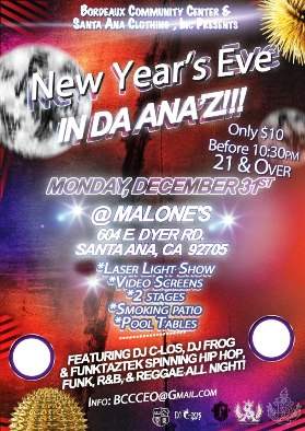 New Year's at Malone's