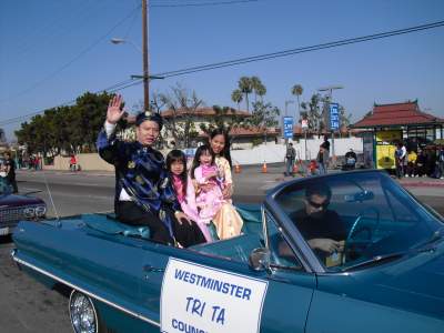 Tri Ta at the Tet Parade