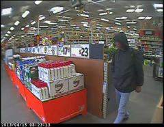 Home depot robber