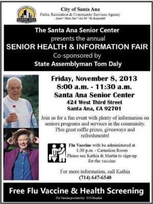 Santa Ana Senior Health and Info Fair