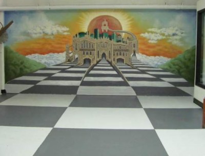 What the Santora Mural looked like before it was destroyed
