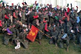 US Marines at Christmas