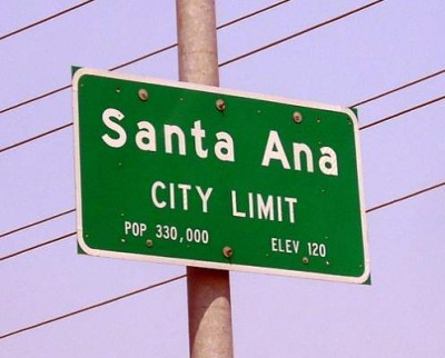 Santa Ana Sign