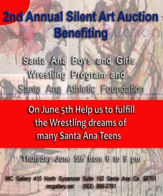 Santa Ana Art Auction to help SAHS Wrestling
