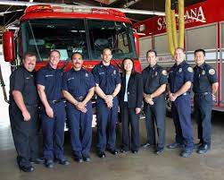 Janet Nguyen and OC firefighters who paid her off