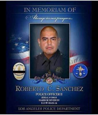 Officer Roberto Sanchez RIP