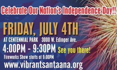 2014 Santa Ana 4th of July at Centennial Park