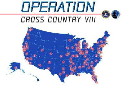 FBI Operation Cross Country VIII