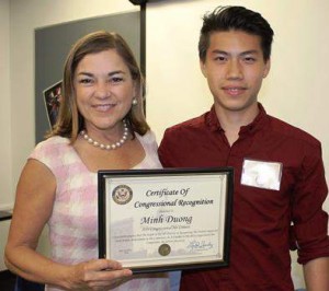 Loretta Sanchez with Minh Duong