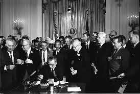 Signing of the Civil Rights Act