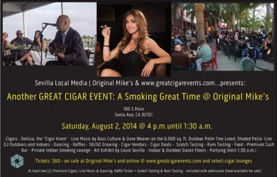 Cigar event at Original Mike's