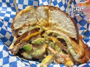 Grantburgers’ New Chile Relleno Pretzel Burger