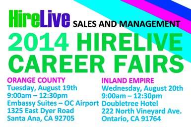 Hire Live Santa Ana Career Fair