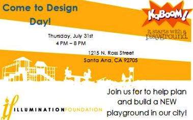 Kaboom Design Day at Willard Park