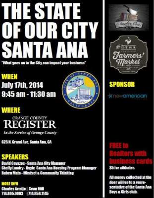 Santa Ana State of our City