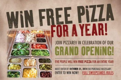 PIzza Rev Grand Opening in Santa Ana
