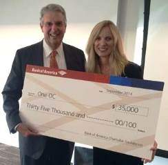 Bank of America donates to OC non profits