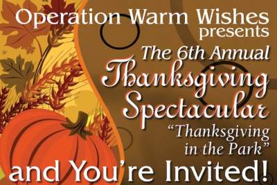 Operation Warm WIshes Thanksgiving Event