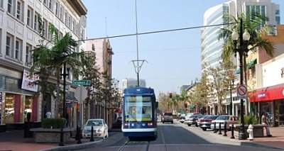 Simulation of Santa Ana streetcar