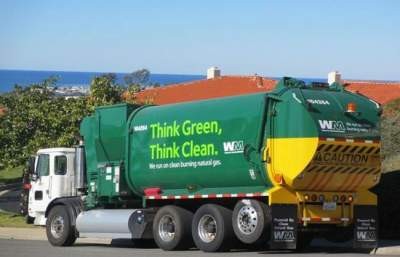 Waste Management Trash Truck