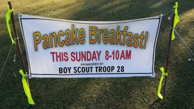 Troop 28 pancake breakfast