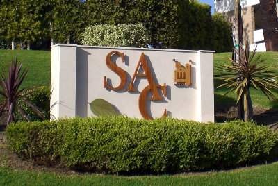 Santa Ana College Sign