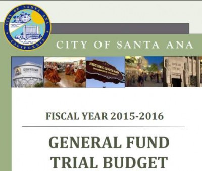 Santa Ana General Fund Trial Budget