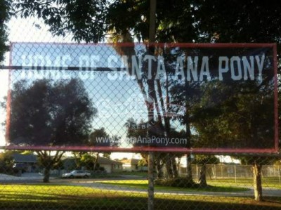 Santa Ana Pony baseball